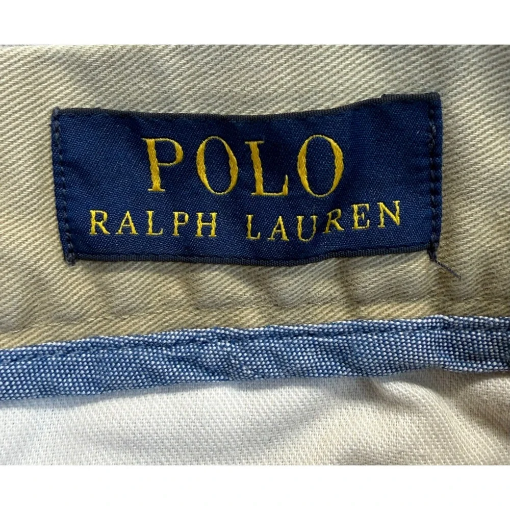Polo Ralph Lauren Shorts‎ Mens 34 Khaki Classic Fit 9 Inch Chino Tan